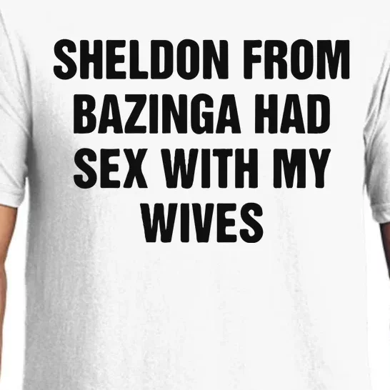 Sheldon From Had Sex With My Wives Pajama Set