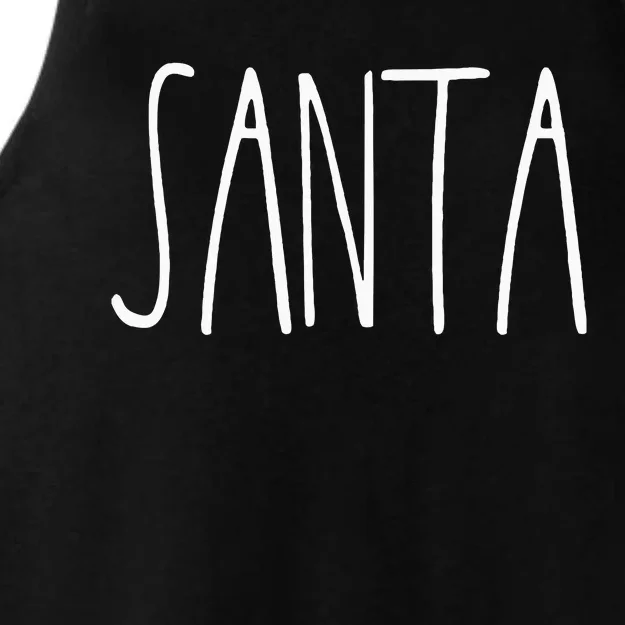 Santas Favorite Ho Santa S For Couples Christmas Ladies Tri-Blend Wicking Tank