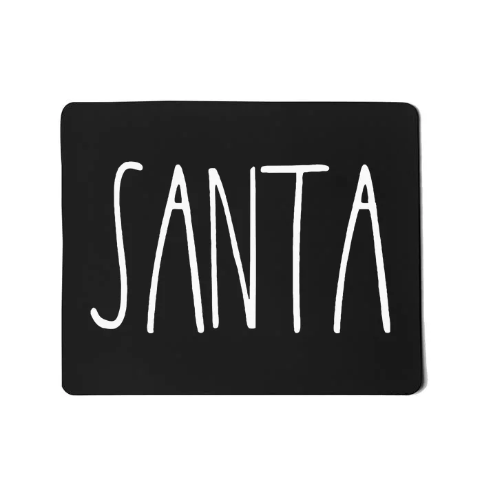 Santas Favorite Ho Santa S For Couples Christmas Mousepad