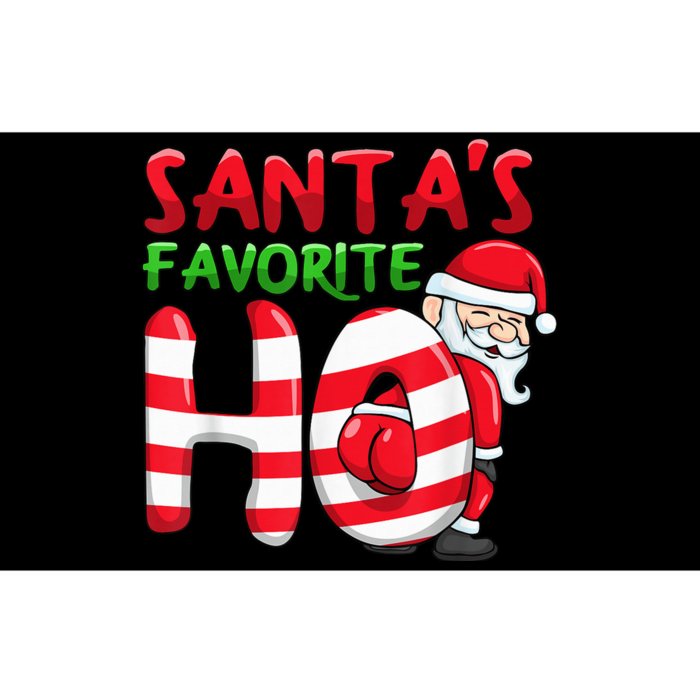 Santas Favorite Ho Santa favourite Ho Funny Girls Christmas Bumper Sticker