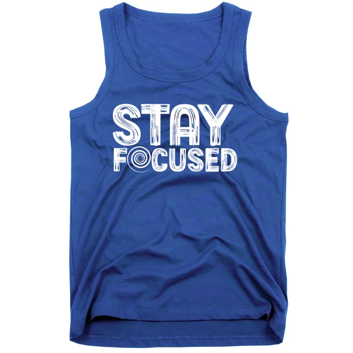 Stay Focused Hypnotic Illusion Hypnosis Meaningful Gift Tank Top