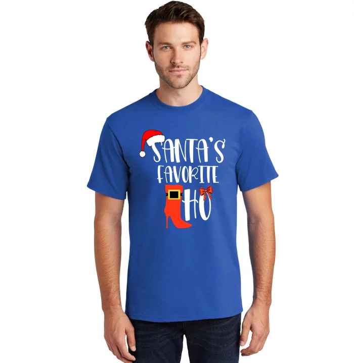 SantaS Favorite Ho Inappropriate Christmas Gift Tall T-Shirt