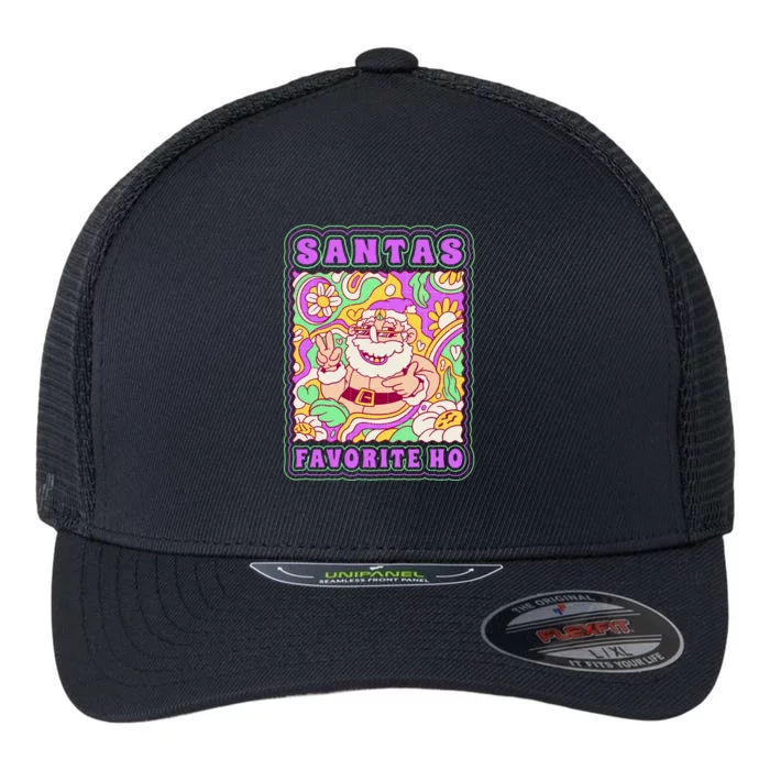 Santas Favorite Ho Flexfit Unipanel Trucker Cap