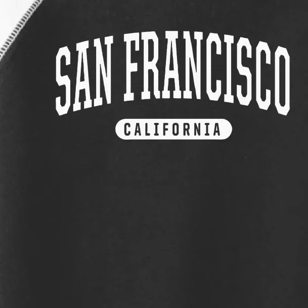 San Francisco Hoodie Swea College University Style Toddler Fine Jersey T-Shirt