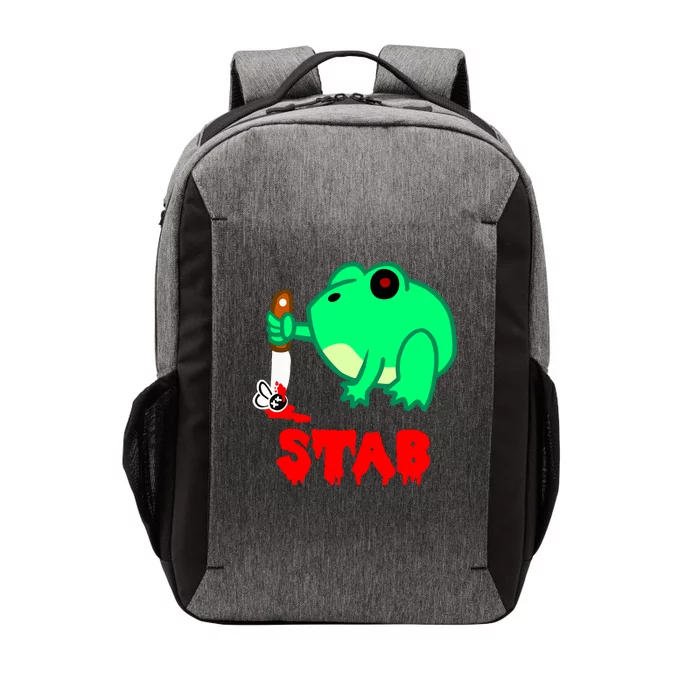 Stab Frog Horror Vector Backpack