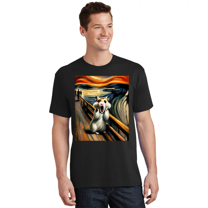 Scream For Hamster Lovers | Artistic Hamster T-Shirt