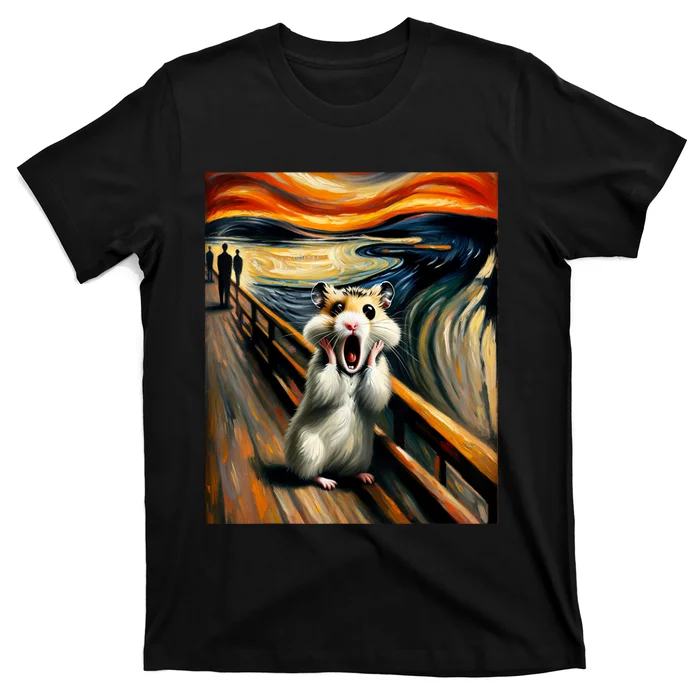 Scream For Hamster Lovers | Artistic Hamster T-Shirt