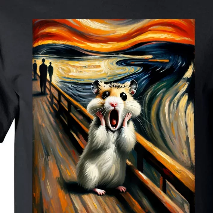 Scream For Hamster Lovers | Artistic Hamster Tall T-Shirt