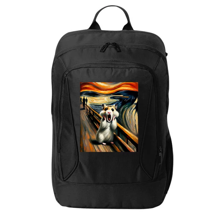 Scream For Hamster Lovers | Artistic Hamster City Backpack