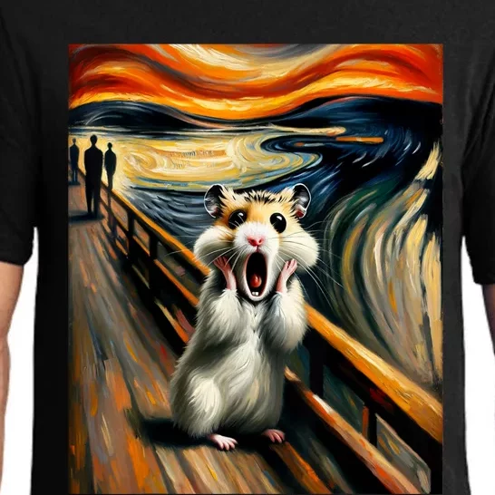 Scream For Hamster Lovers | Artistic Hamster Pajama Set