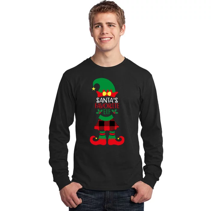 Santa's Favorite Helper Tall Long Sleeve T-Shirt