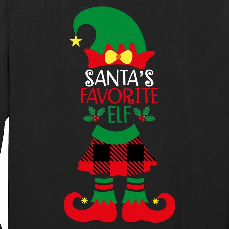 Santa's Favorite Helper Tall Long Sleeve T-Shirt