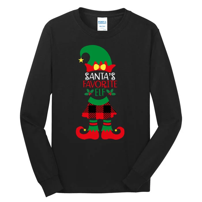 Santa's Favorite Helper Tall Long Sleeve T-Shirt