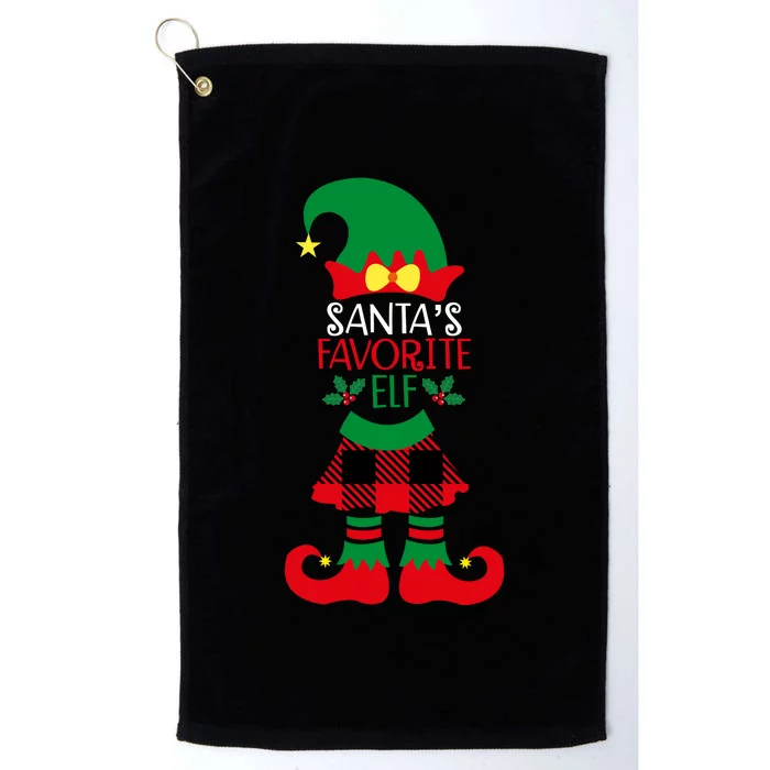 Santa's Favorite Helper Platinum Collection Golf Towel