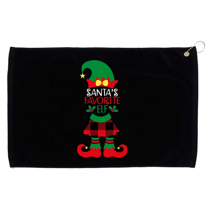 Santa's Favorite Helper Grommeted Golf Towel