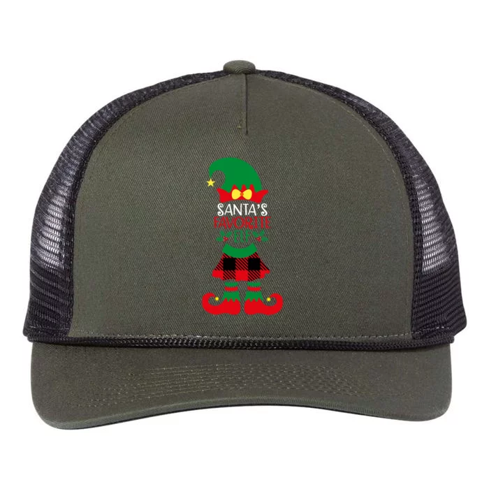 Santa's Favorite Helper Retro Rope Trucker Hat Cap