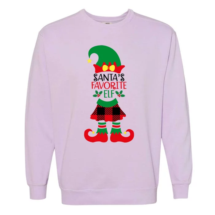 Santa's Favorite Helper Garment-Dyed Sweatshirt