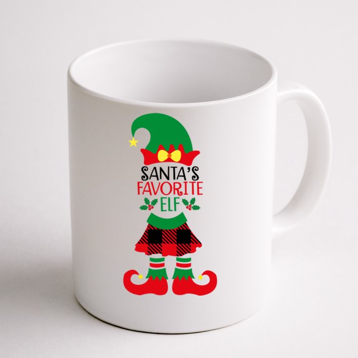 Santa's Favorite Helper Front & Back Coffee Mug