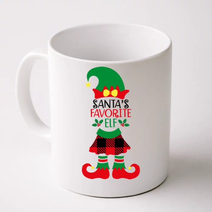 Santa's Favorite Helper Front & Back Coffee Mug