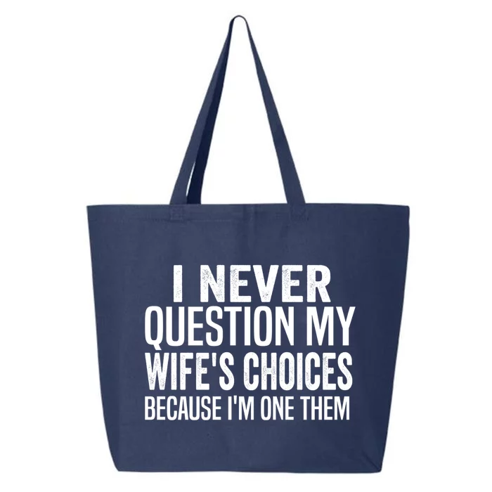 Sarcastic Funny Humor Birthday Gift Best Husband Valentine's Cute Gift 25L Jumbo Tote