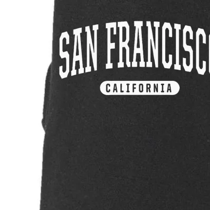 San Francisco Hoodie Swea College University Style Doggie 3-End Fleece Hoodie