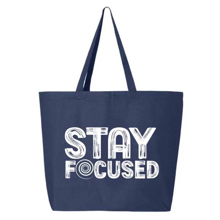 Stay Focused Hypnotic Illusion Hypnosis Gift 25L Jumbo Tote