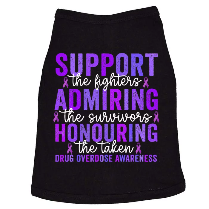 Support Fighters Honouring Taken Drug Overdose Awareness Doggie Tank