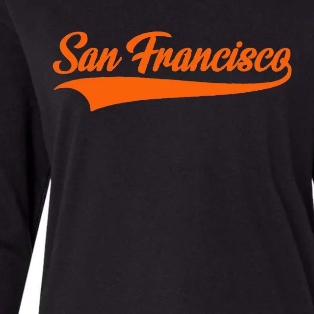 San Francisco Hometown Pride Womens Cotton Relaxed Long Sleeve T-Shirt