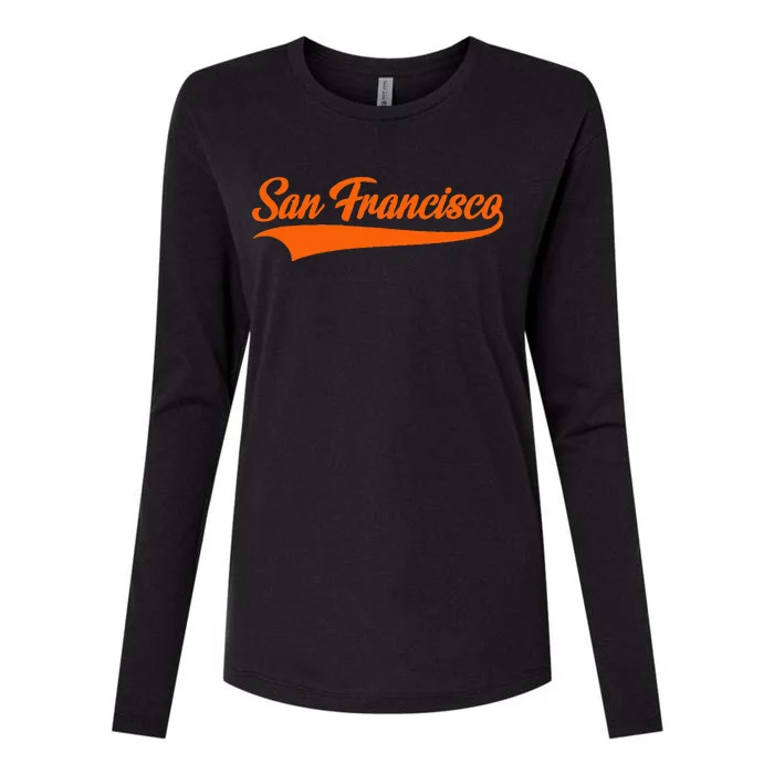 San Francisco Hometown Pride Womens Cotton Relaxed Long Sleeve T-Shirt