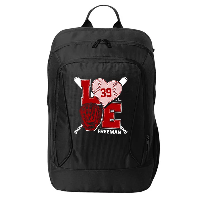 Sam Free Is Love Washington Baseball Fan Valentines Day Gift City Backpack