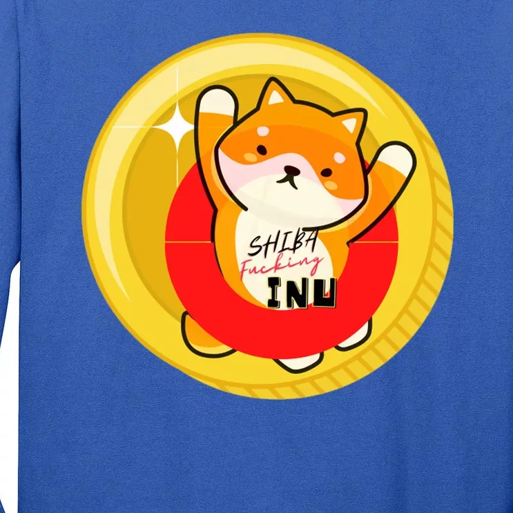 Shiba Fcking Inu Tall Long Sleeve T-Shirt