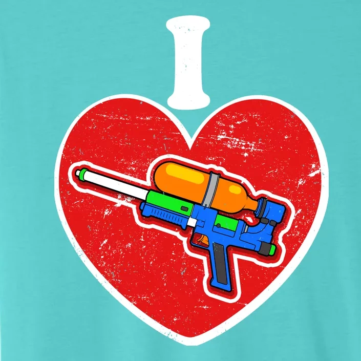 Summertime Fun I Love Super Soakers Water Guns ChromaSoft Performance T-Shirt