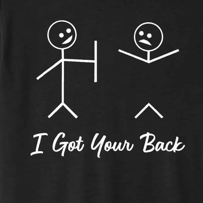 Stick Figures I Got Your Back ChromaSoft Performance T-Shirt