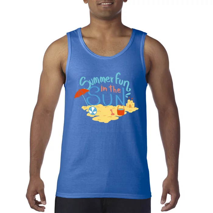 Summer Fun In The Sun Beach Vacation Holiday Gift Tank Top