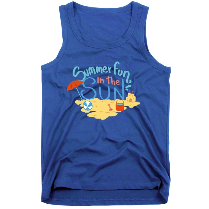 Summer Fun In The Sun Beach Vacation Holiday Gift Tank Top