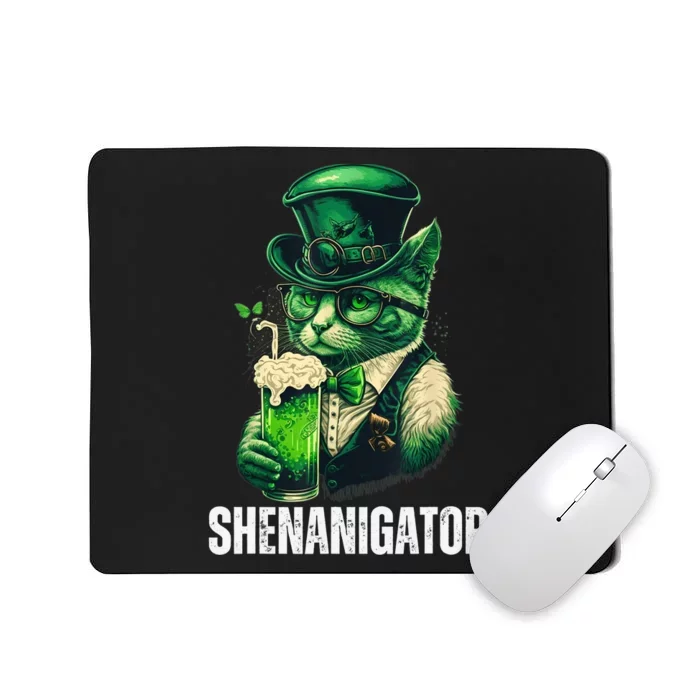 Shenanigator Funny Irish Shenanigans St Patricks Day Mousepad