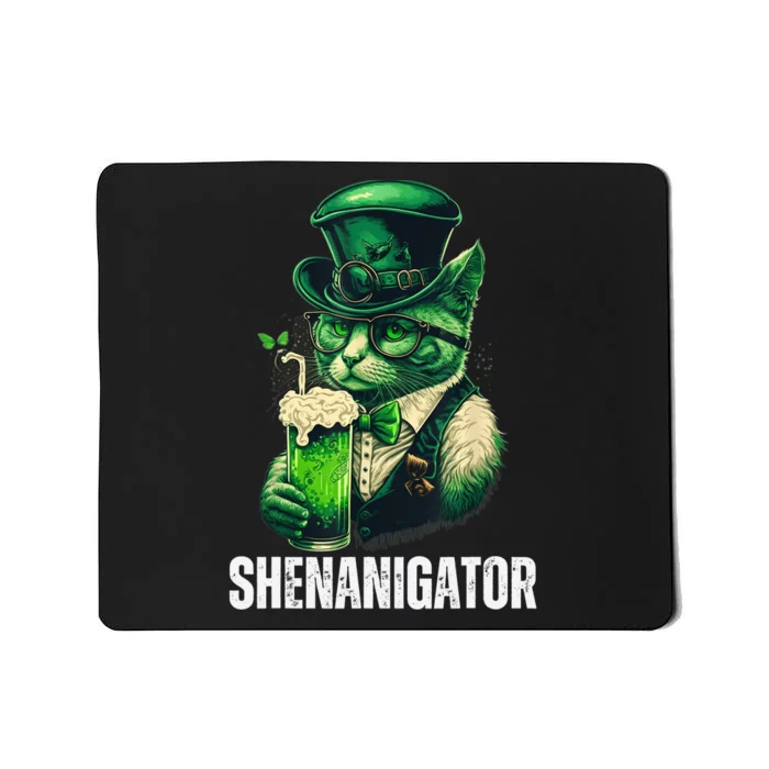 Shenanigator Funny Irish Shenanigans St Patricks Day Mousepad