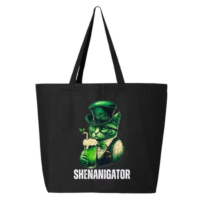 Shenanigator Funny Irish Shenanigans St Patricks Day 25L Jumbo Tote