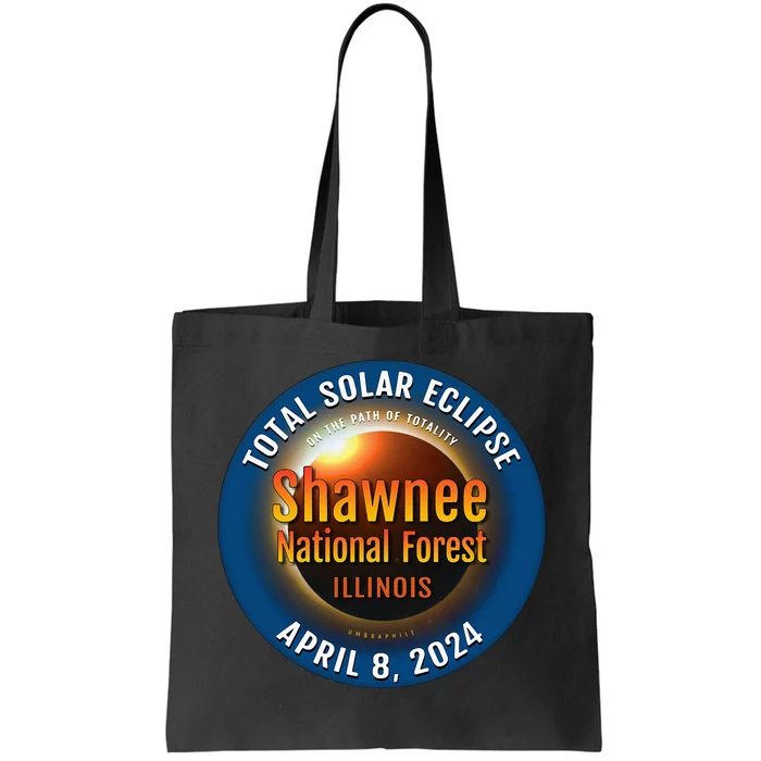 Shawnee Forest Illinois IL Total Solar Eclipse 2024 Tote Bag