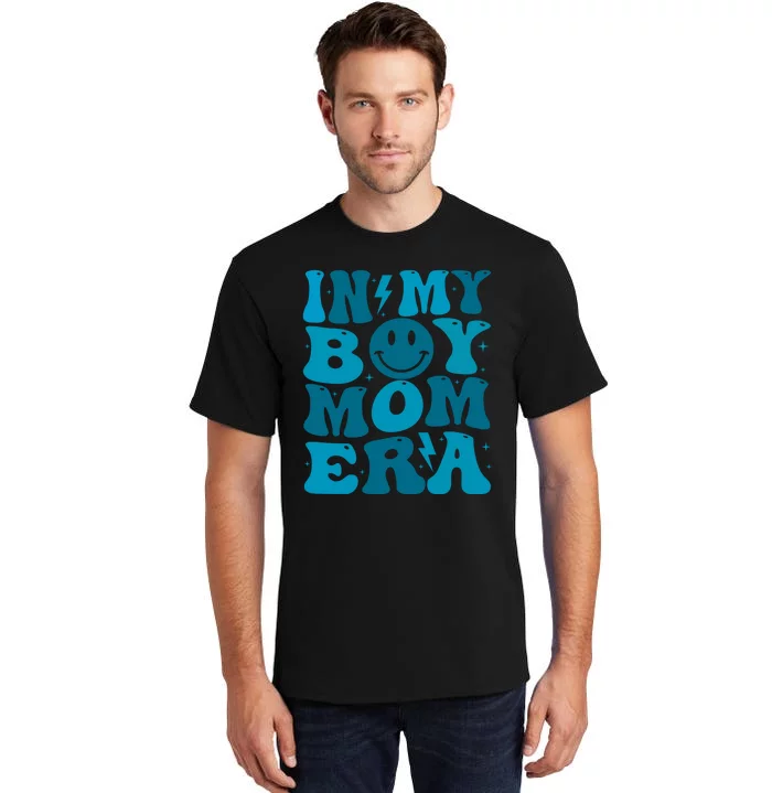 Smile Face In My Boy Mom Era Tall T-Shirt