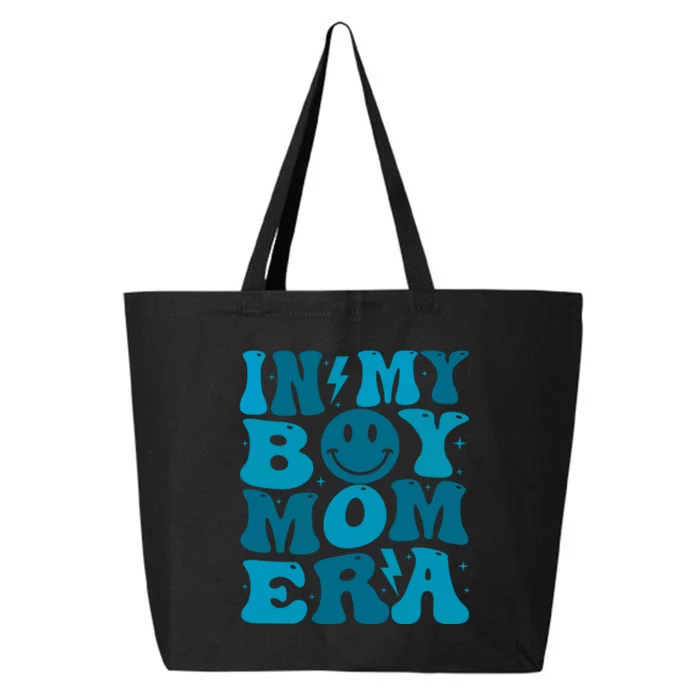 Smile Face In My Boy Mom Era 25L Jumbo Tote