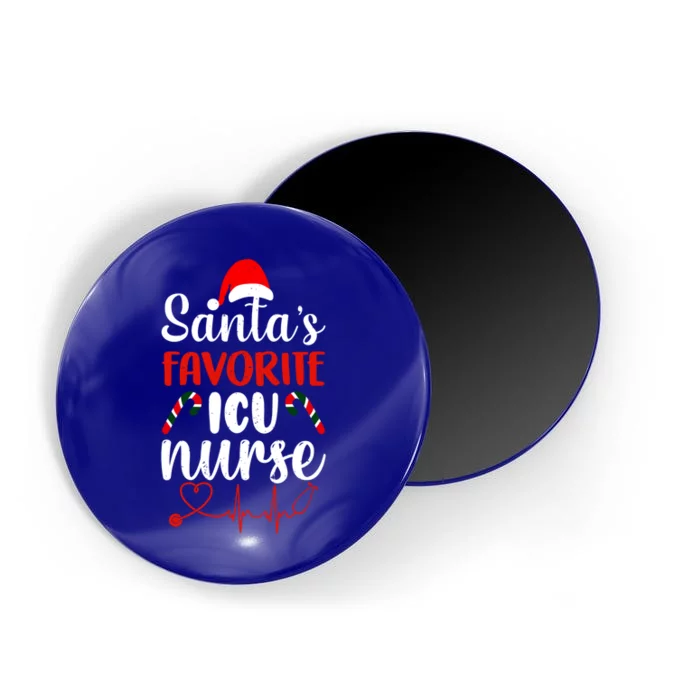 Santas Favorite Icu Nurse Meaningful Gift Magnet