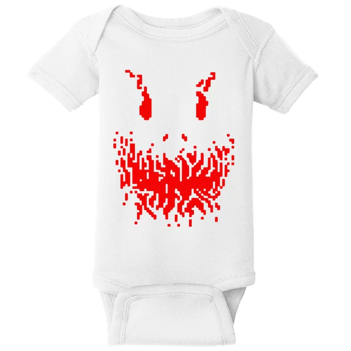 Scary Face Joker Baby Bodysuit