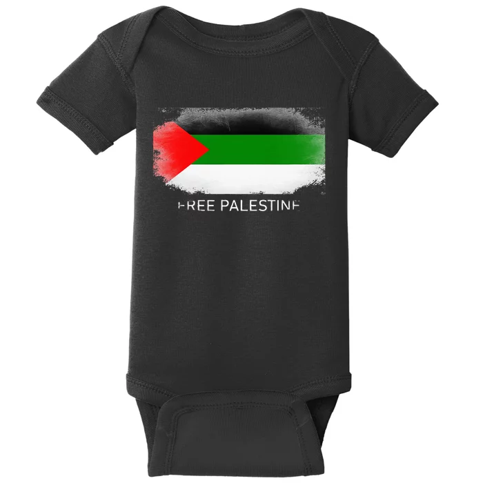 Stand For Justice Free Palestine Cott Israel Baby Bodysuit