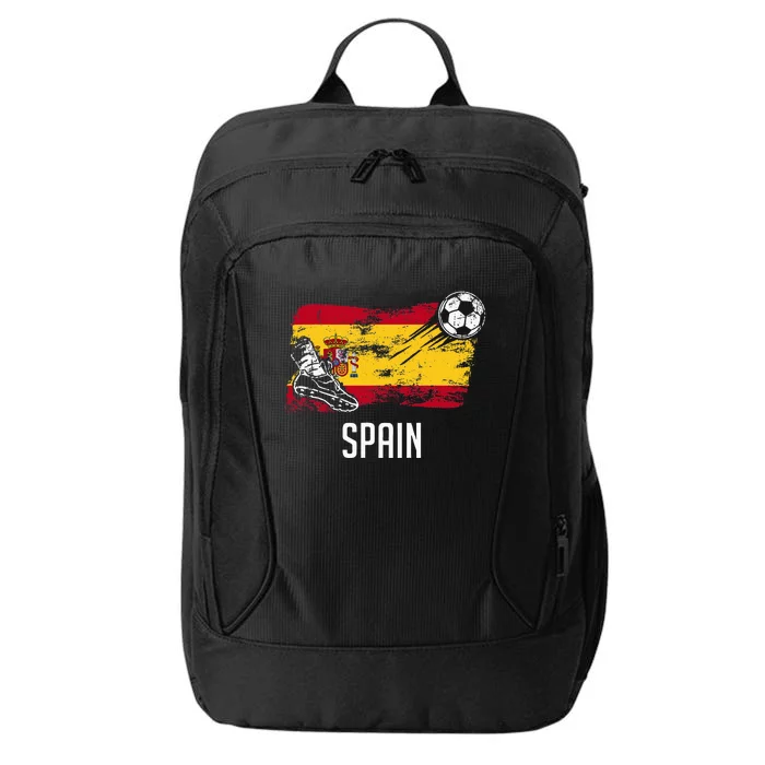 Spain Flag Jersey Spanish Soccer Team Spanish City Backpack