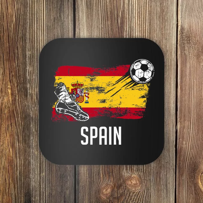 Spain Flag Jersey Spanish Soccer Team Spanish Coaster