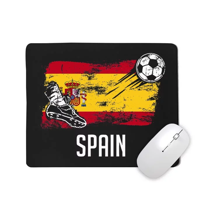 Spain Flag Jersey Spanish Soccer Team Spanish Mousepad