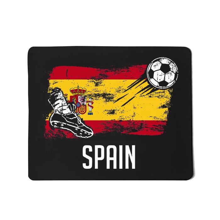 Spain Flag Jersey Spanish Soccer Team Spanish Mousepad