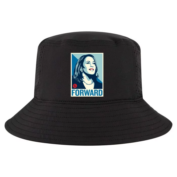 Shepard Fairey Kamala Harris Forward Cool Comfort Performance Bucket Hat