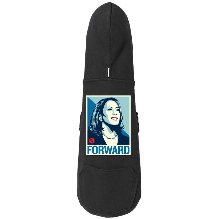 Shepard Fairey Kamala Harris Forward Doggie 3-End Fleece Hoodie